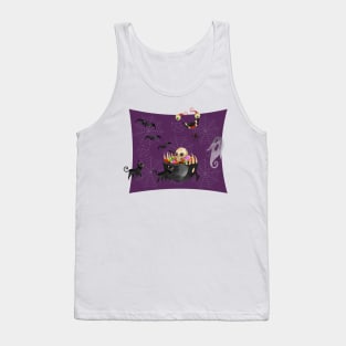 Halloween Hysteria Purple Tank Top